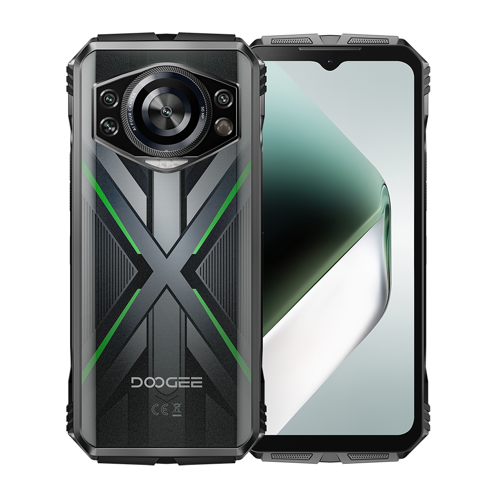 DOOGEE S cyber Pro Rugged Smartphone, 32(12+20)GB+512GB Helio G100, 10800mAh/33W