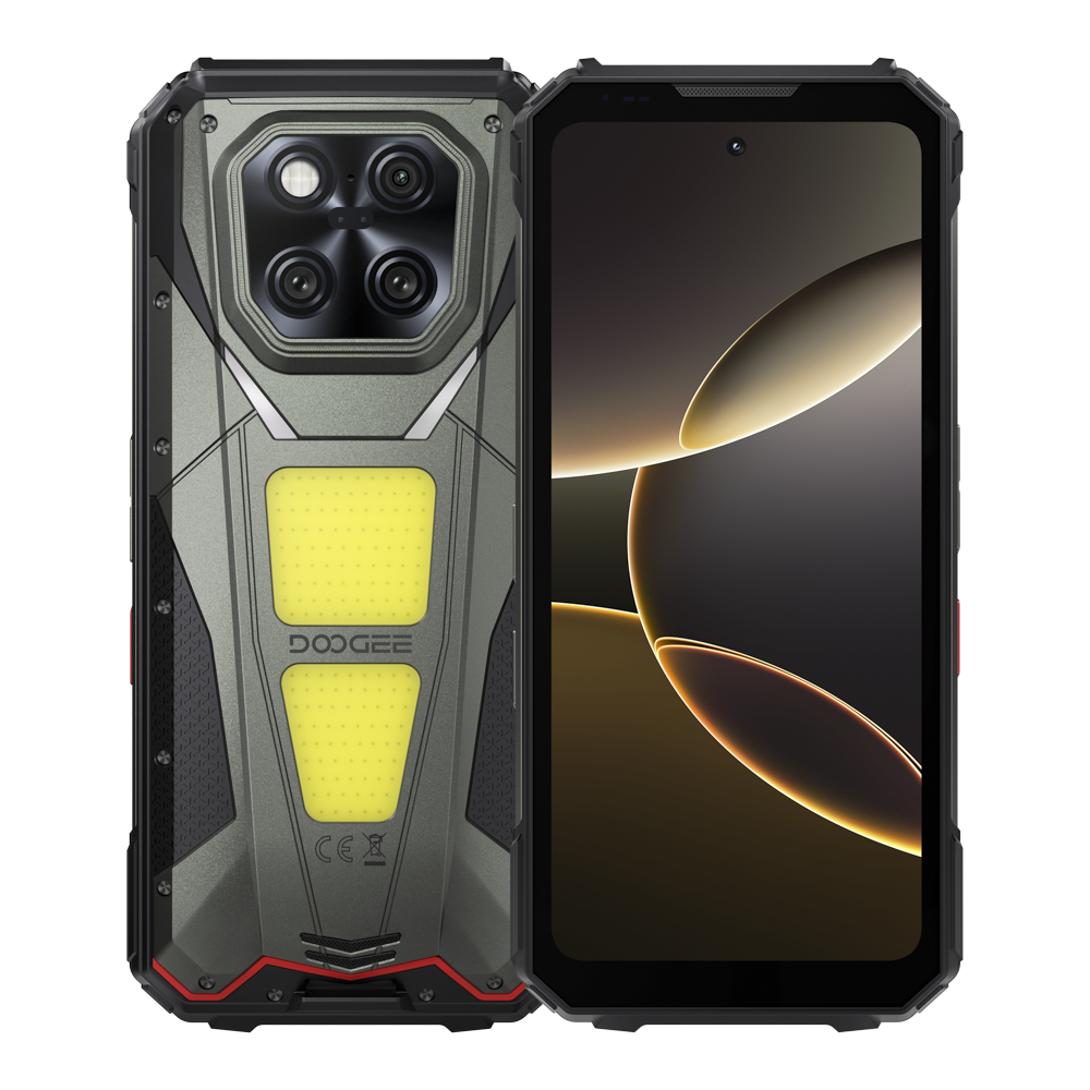 DOOGEE V Max Play Smartphone robusto con fotocamera AI da 200 MP, 5G, proiettore