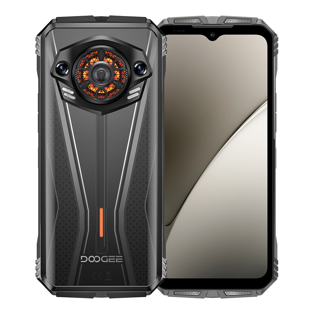 DOOGEE S Punk Pro Rugged Smartphone 10800mAh LED Light Effect Android 14 Telefono Indistruttibile