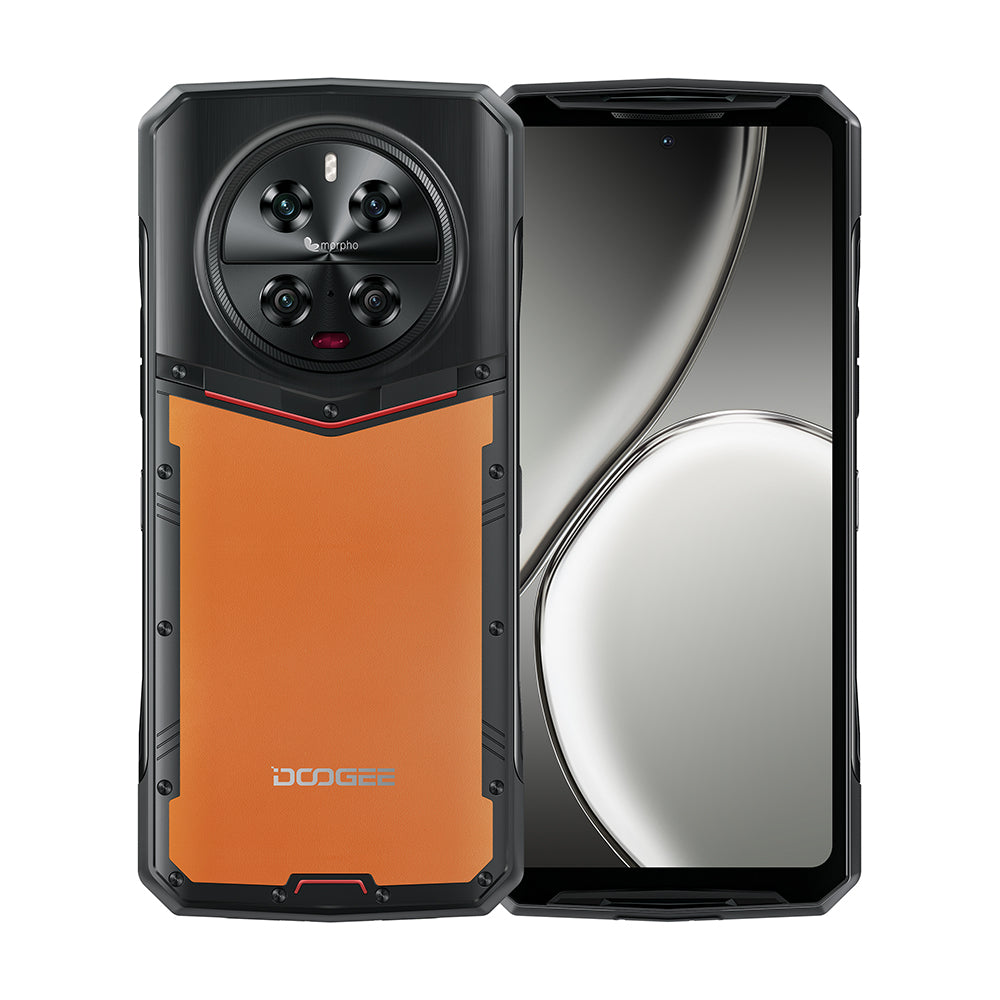 DOOGEE DK10 Teléfono robusto de 32 GB + 512 GB Cámara cuádruple Morpho AI Carga flash de 120 W