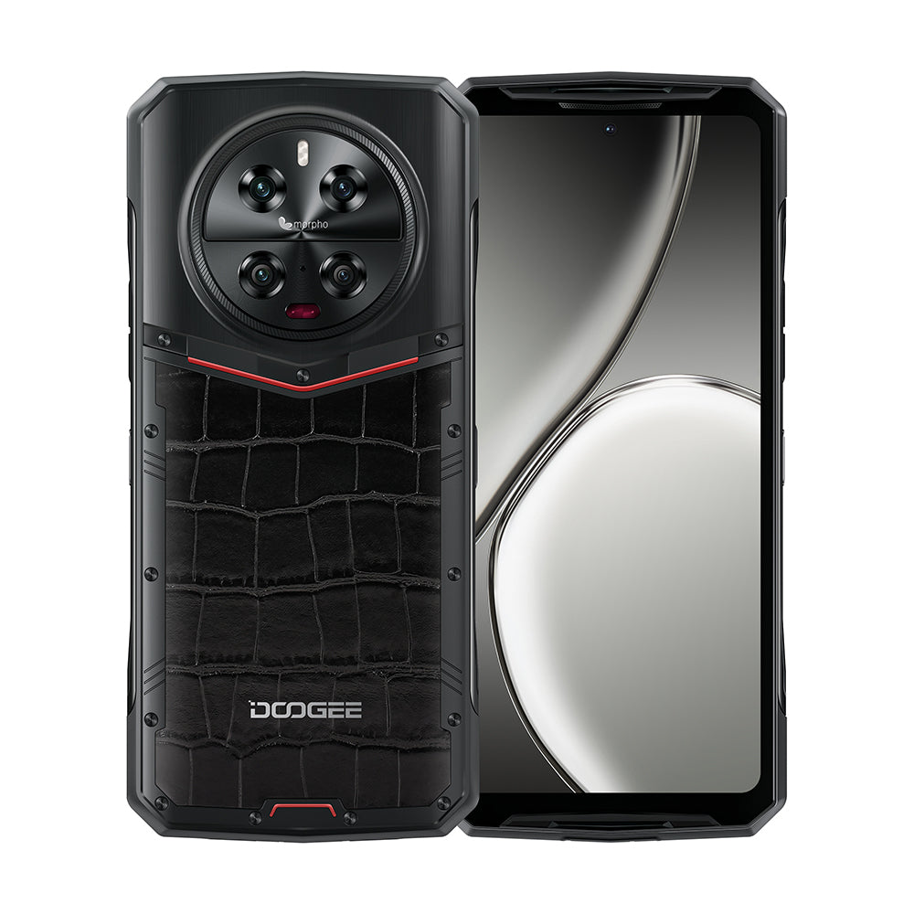 DOOGEE DK10 Teléfono robusto de 32 GB + 512 GB Cámara cuádruple Morpho AI Carga flash de 120 W