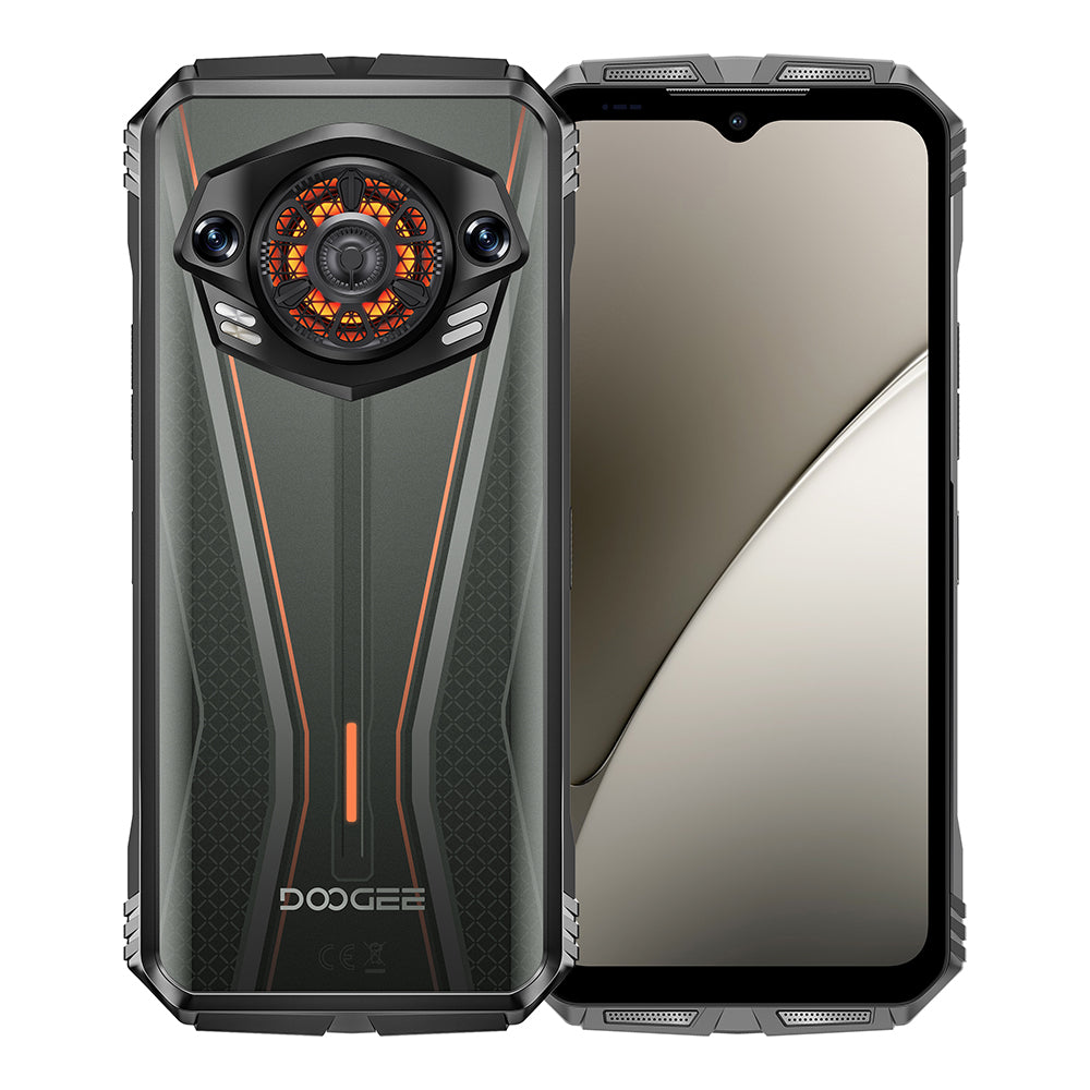 DOOGEE S Punk Pro Rugged Smartphone 10800mAh LED Light Effect Android 14 Telefono Indistruttibile