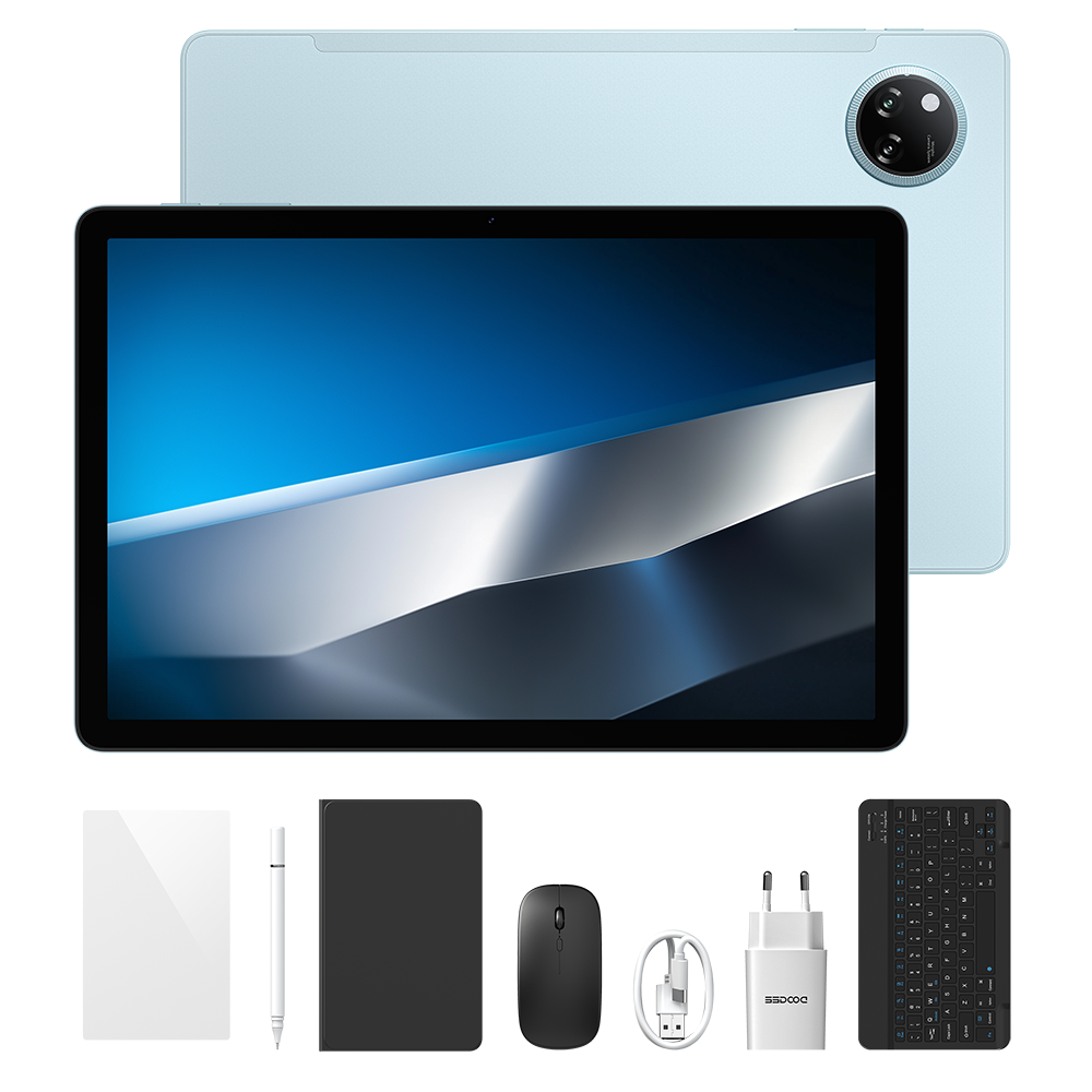 DOOGEE Tab A9+ Tablet Unisoc T7200 20GB+64GB 11 pollici 8580mAh Android 15