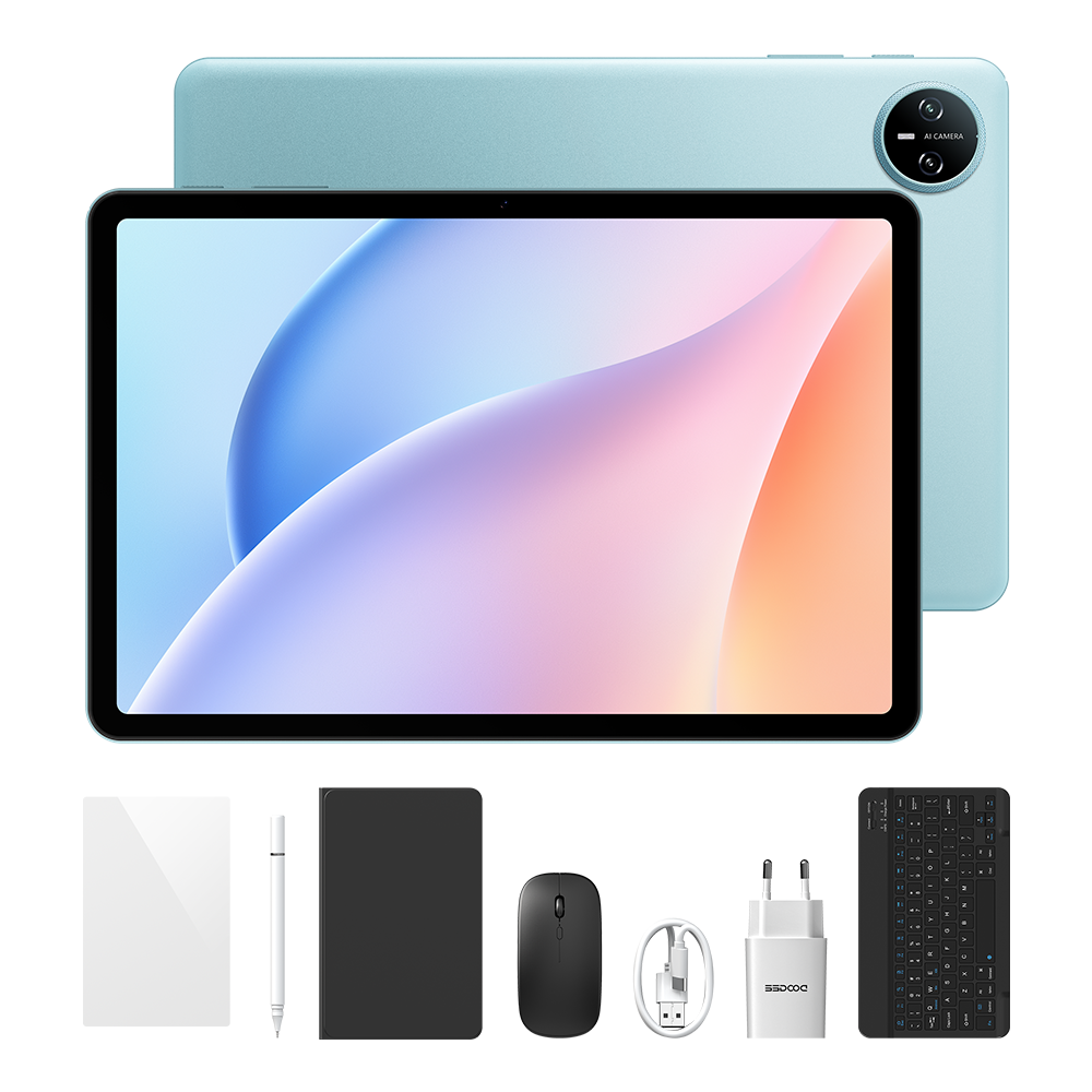 DOOGEE Tab A9 Pro Tablet Unisoc T310 20 GB + 128 GB 10,1 pollici 6580 mAh Android 15
