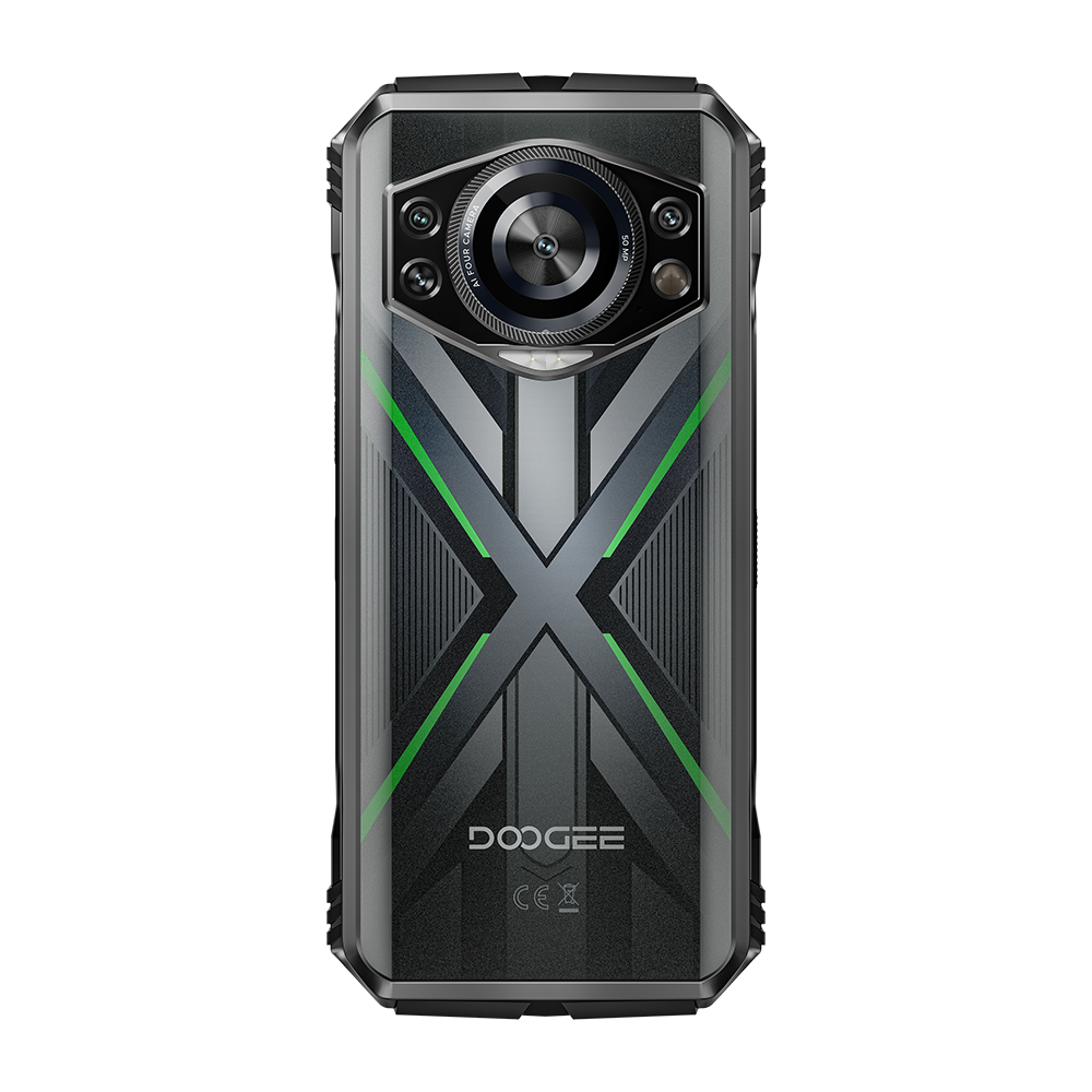 DOOGEE S cyber Pro Rugged Smartphone, 32(12+20)GB+512GB Helio G100, 10800mAh/33W