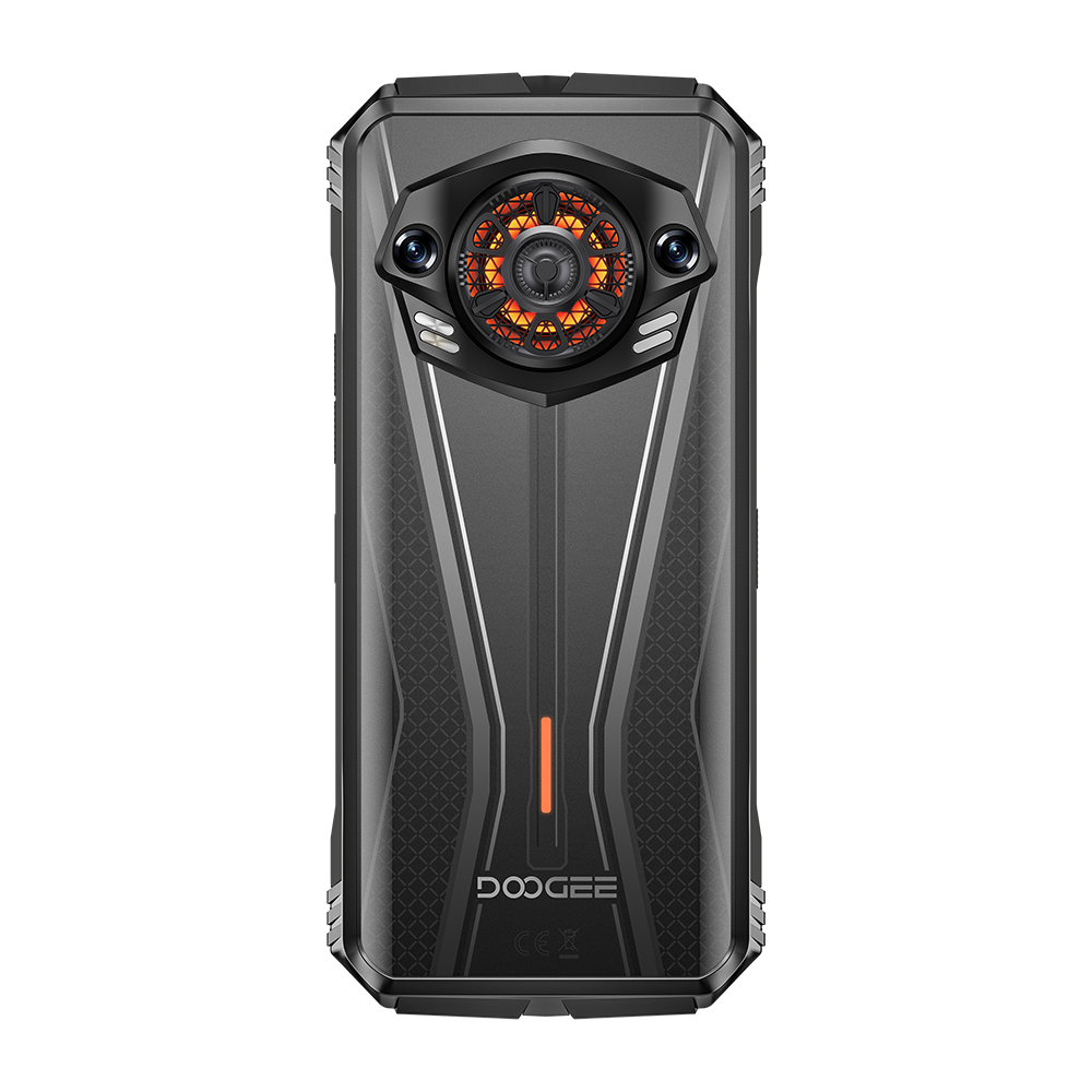 DOOGEE S Punk Pro Rugged Smartphone 10800mAh LED Light Effect Android 14 Telefono Indistruttibile