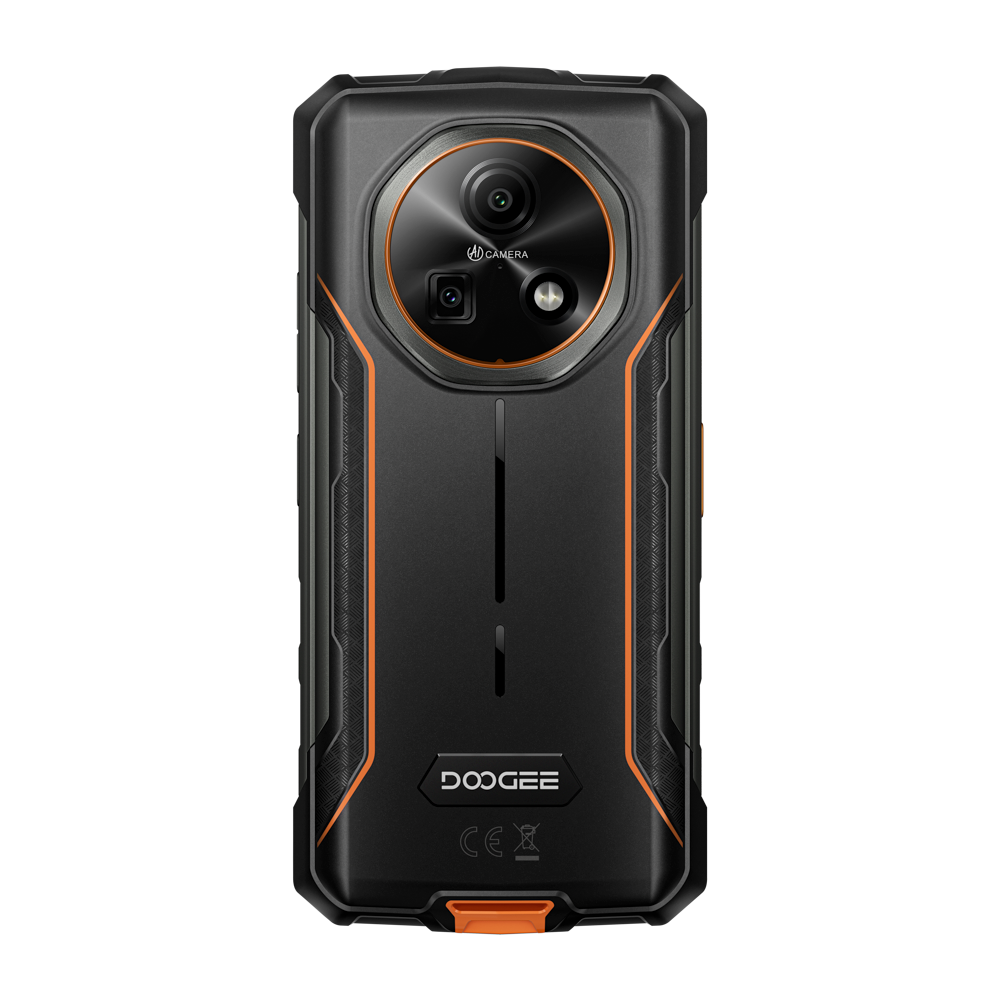 DOOGEE Fire 5 Rugged Smartphone 13000mAh 10W 4G Android 15 Telefono Indistruttibile