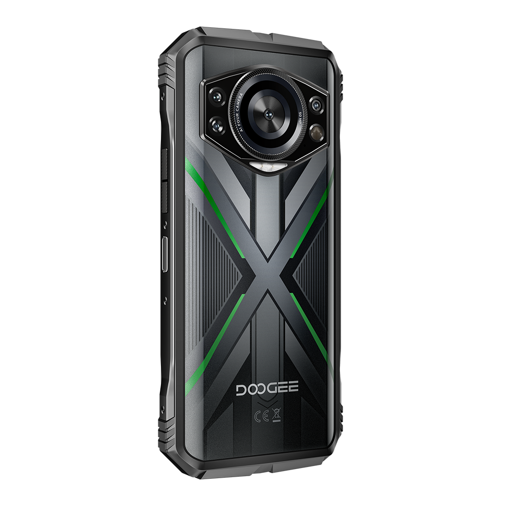 DOOGEE S cyber Pro Rugged Smartphone, 32(12+20)GB+512GB Helio G100, 10800mAh/33W