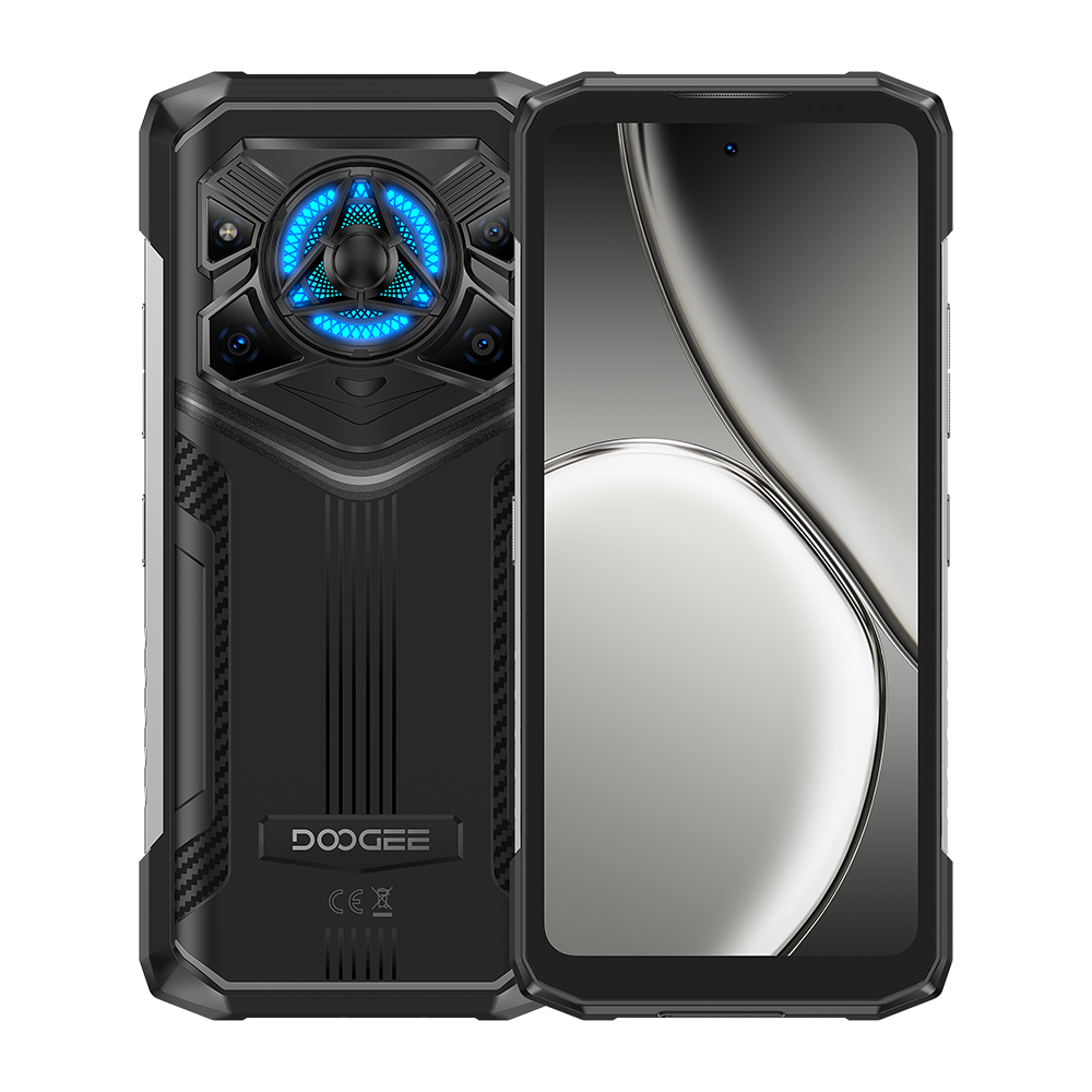 DOOGEE Blade20 Play Rugged Smartphone Android 15 125dB Altoparlante Thunder