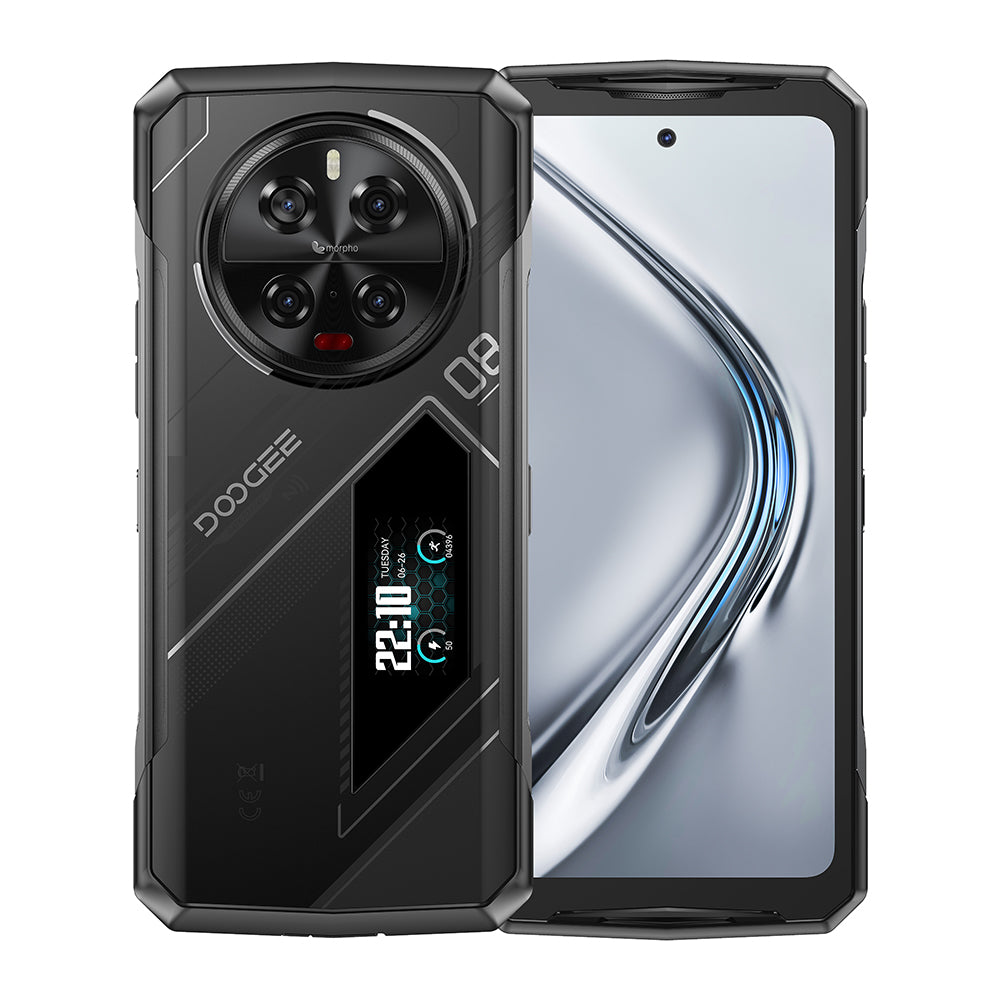 DOOGEE V40 Pro Rugged Smartphone, D7300 5G Octa-Core, 1.47” Rear Display