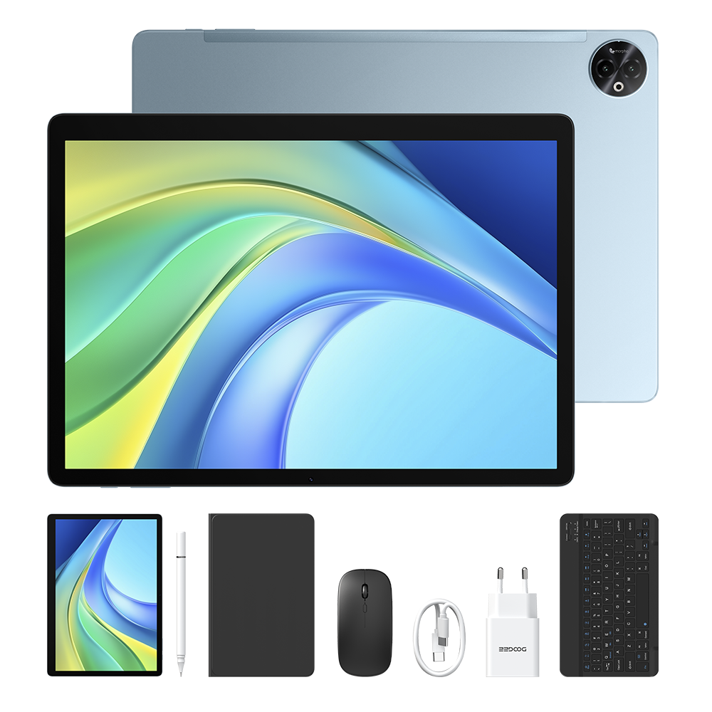 DOOGEE Tablet Tab E3 Max da 14 pollici, 13500 mAh, 256 GB, Android 15