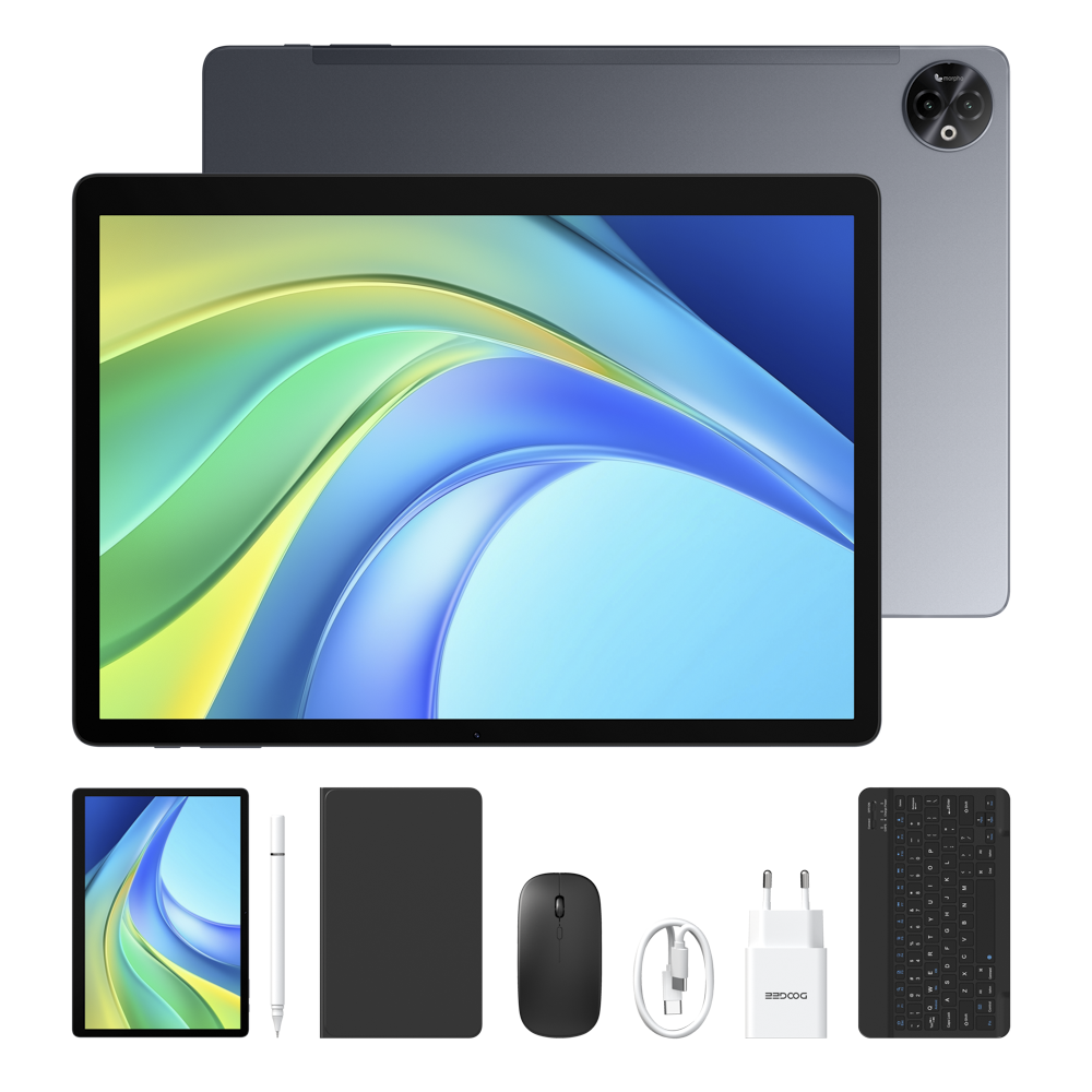 DOOGEE Tablet Tab E3 Max da 14 pollici, 13500 mAh, 256 GB, Android 15