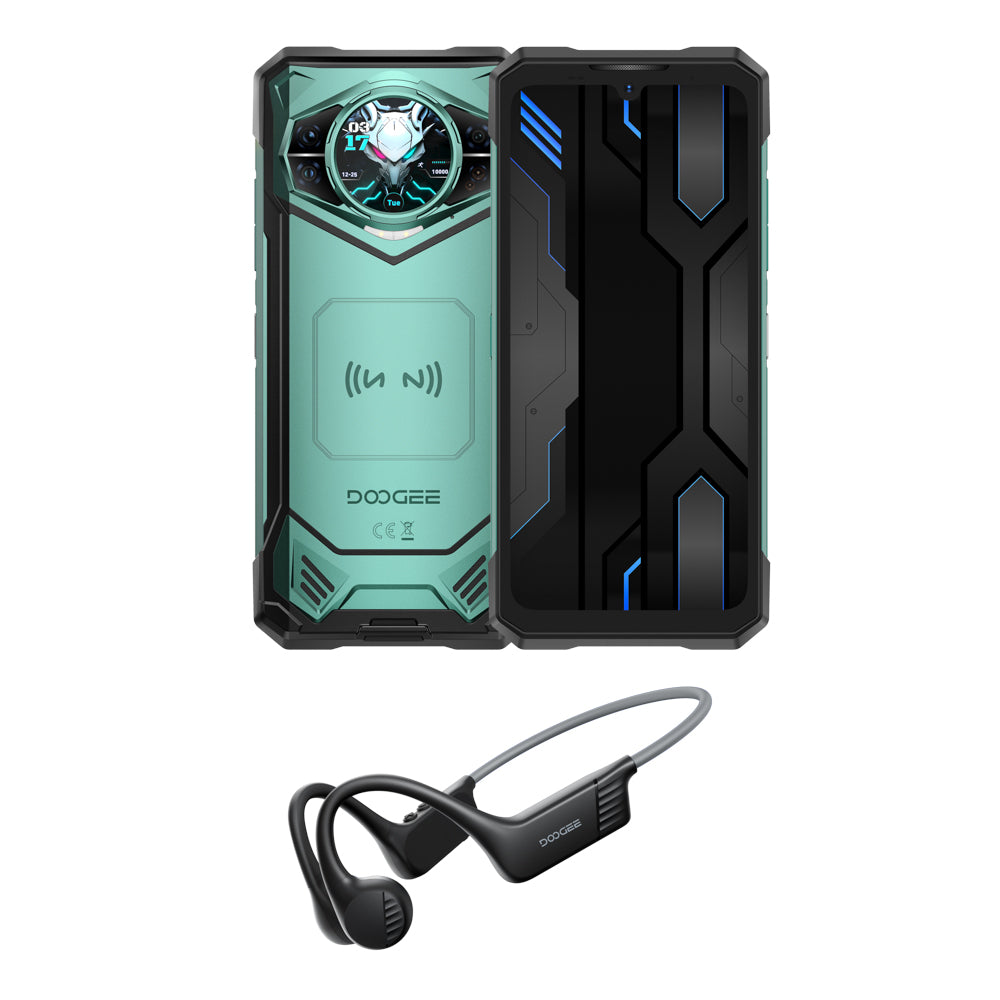 DOOGEE S200X/S200X-V 5G Telefono Indistruttibile 1.32" Rear Display Rugged Smartphone