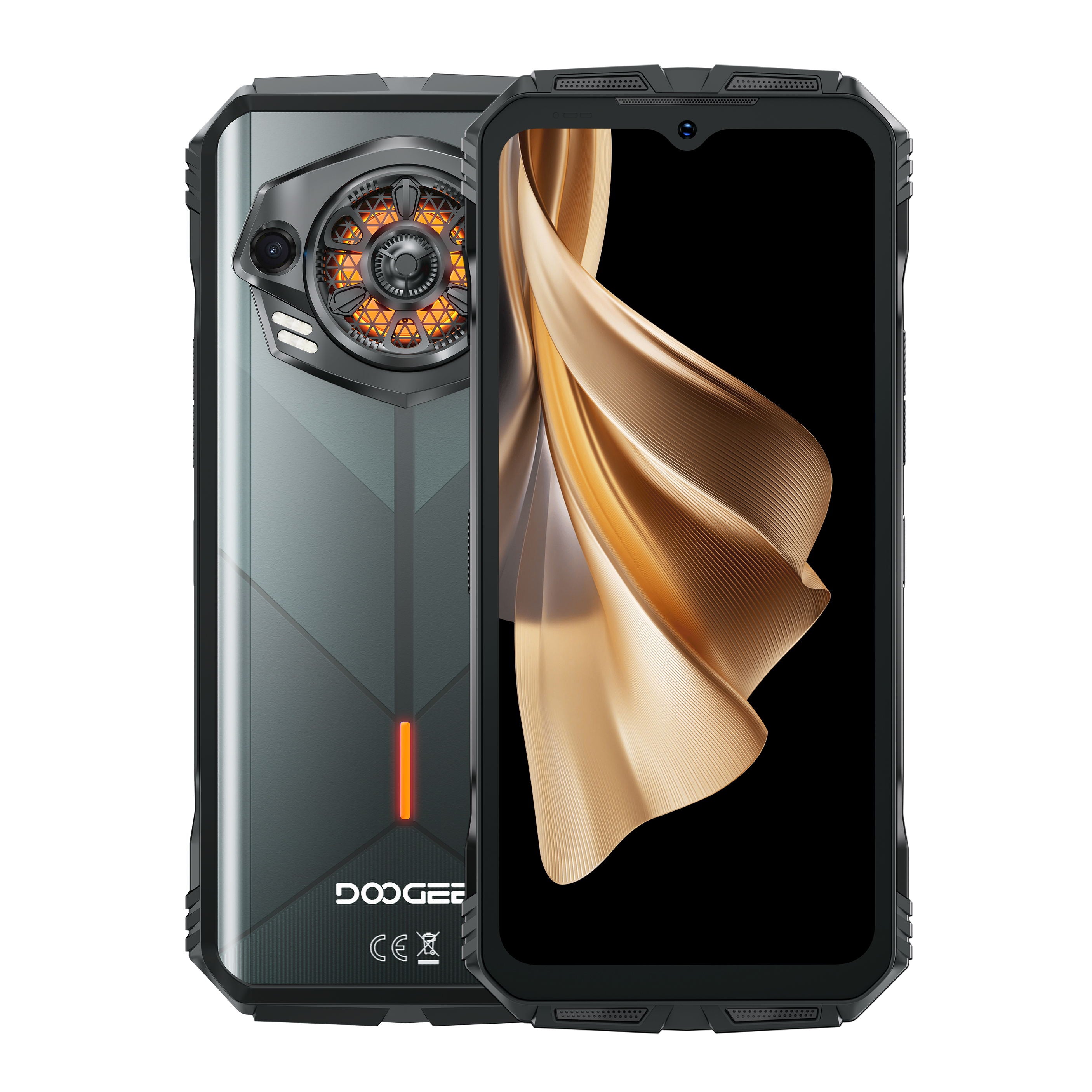 DOOGEE S punk 16+256GB 10800mAh Batteria grande Android 14 Telefono robusto