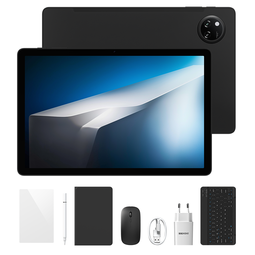 DOOGEE Tab A9 Pro+ Unisoc T7200 30GB+128GB 11 pollici 8580mAh Android 15 Tablet