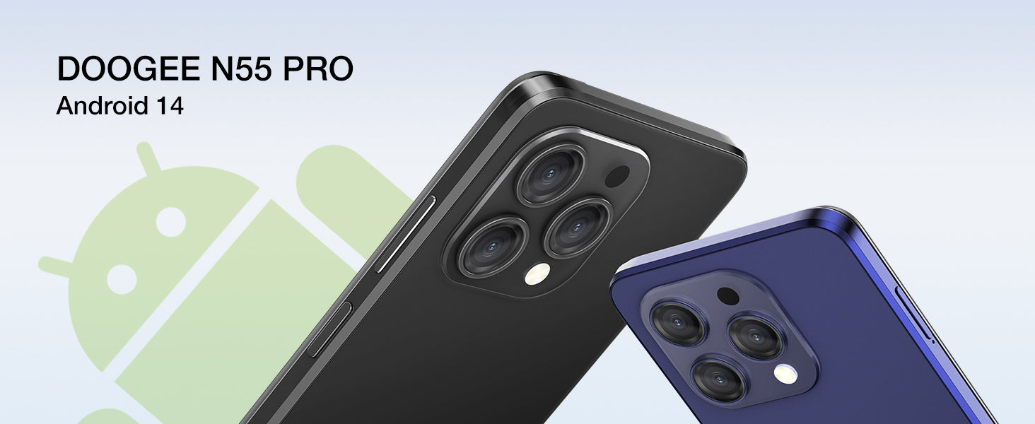 DOOGEE N55 Pro 16+256GB Smartphone Android 14