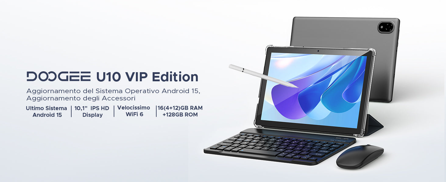 未使用Android15タブレット　DOOGEE U10　VIP Edition DOOGEE U10 VIP Android 15 10.1