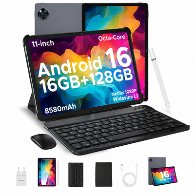 No.3 DOOGEE U11 Android16 color：Black DOOGEE U11: Android 16 Tablet 16GB+128GB/2TB TF Octa-Core Android