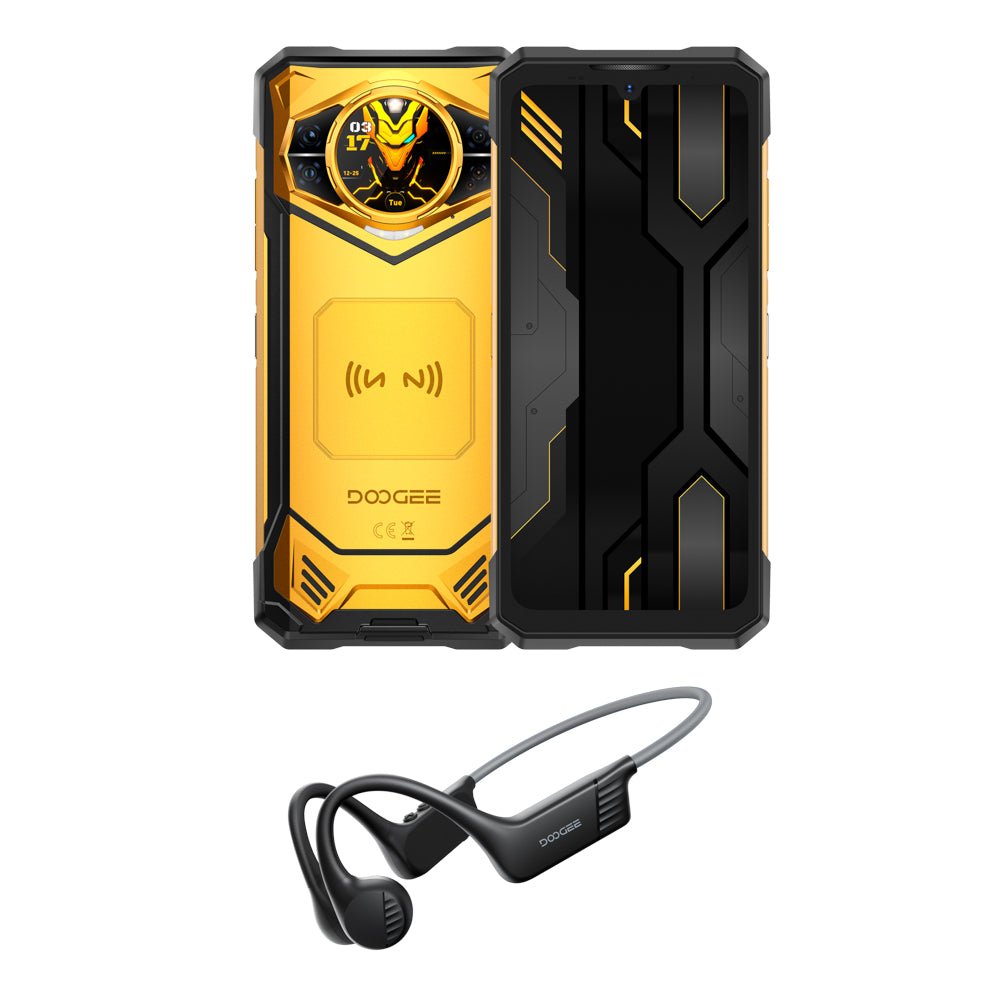 DOOGEE S200X/S200X-V 5G Telefono Indistruttibile 1.32" Rear Display Rugged Smartphone