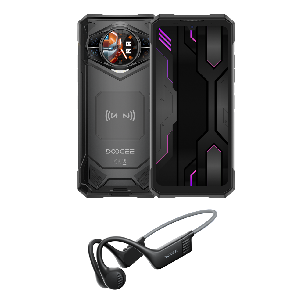 DOOGEE S200X/S200X-V 5G Telefono Indistruttibile 1.32" Rear Display Rugged Smartphone