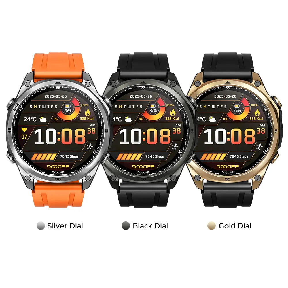 DOOGEE Anywise W1 AI Waterproof Sport Smartwatch DOOGEE