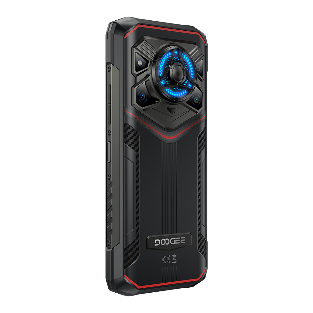 DOOGEE Blade20 Play Rugged Smartphone Android 15 125dB Altoparlante Thunder